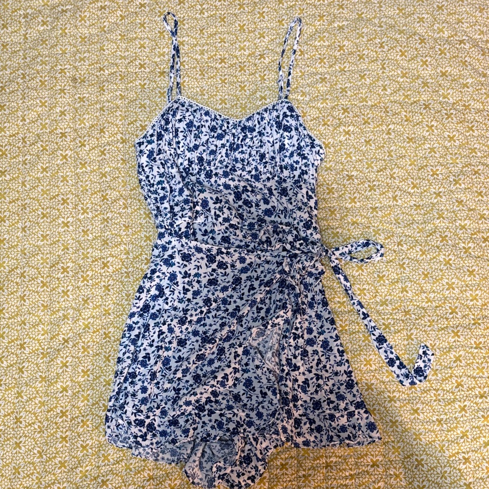 Altar’d Stare Floral Wrap Dress